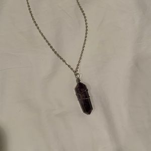 Amethyst Sterling Silver necklace